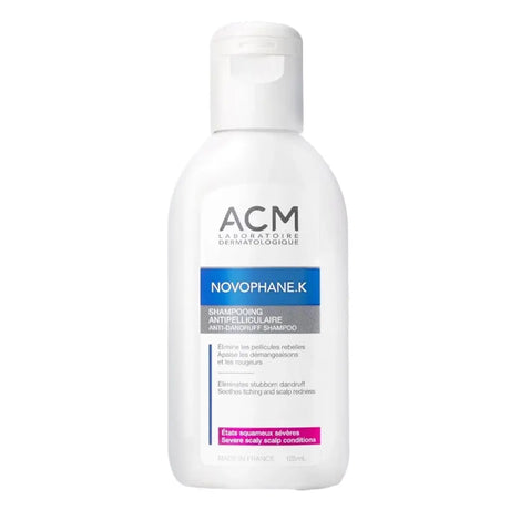 ACM Novophane K Anti-Dandruff Shampoo For Severe Scaly Scalp 125ml ACM