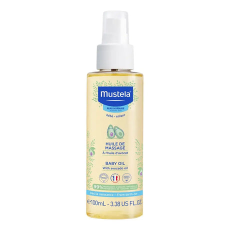 Mustela Baby Massage Oil with Avocado 100 mL Mustela