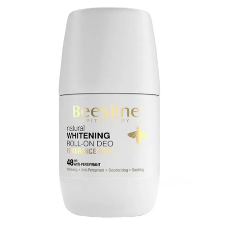 Beesline® Apitherapy Whitening Deodorant Roll-On Fragrance Free 50 mL Beesline