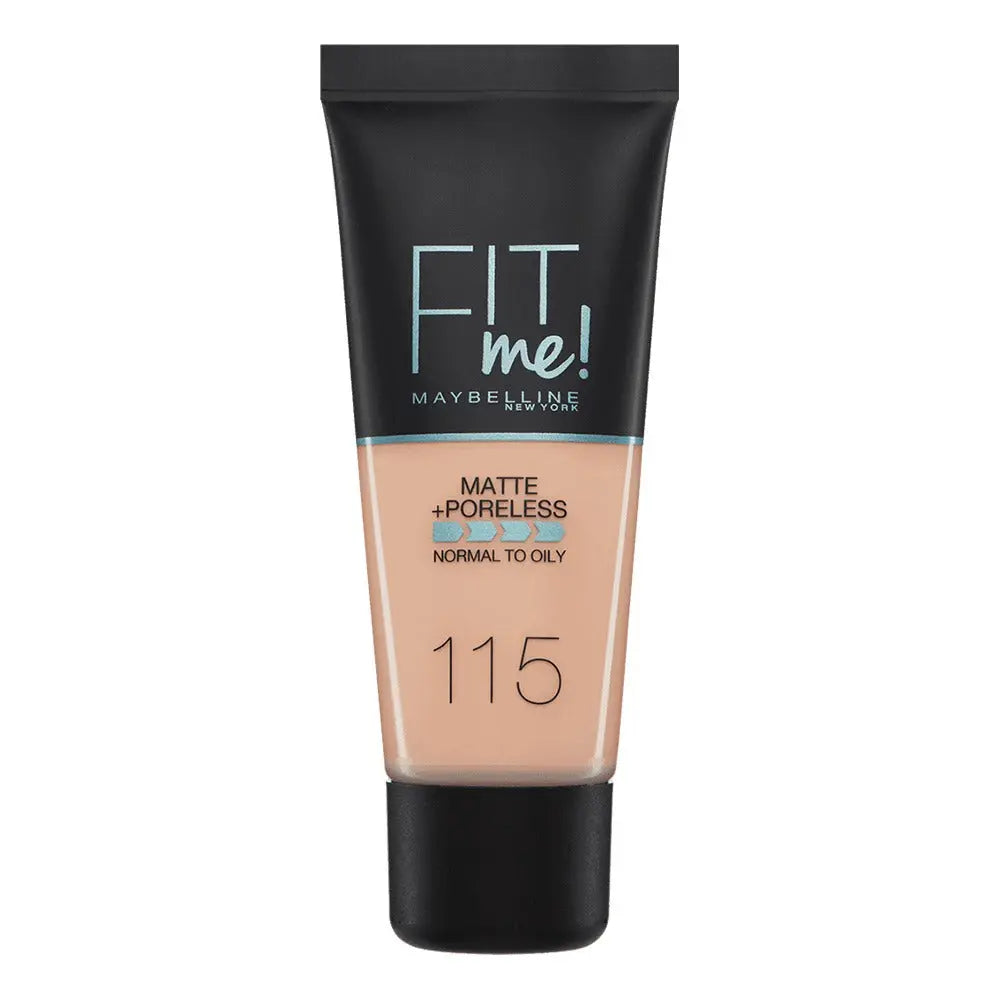 Maybelline Fit Me Matte + Poreless Foundation 115 Ivory 30 mL Maybelline