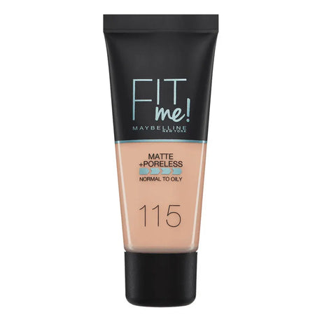 Maybelline Fit Me Matte + Poreless Foundation 115 Ivory 30 mL Maybelline