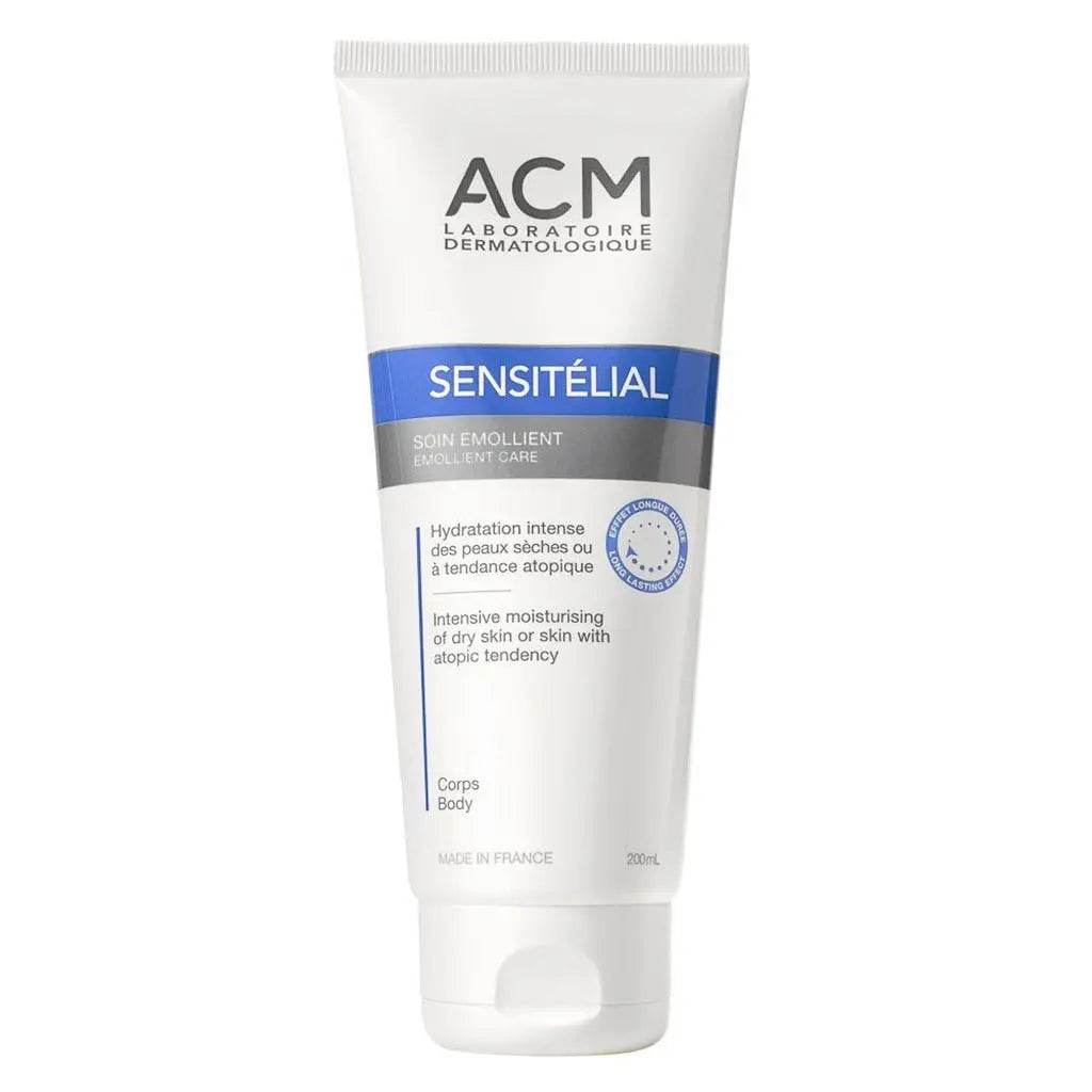 ACM Sensitelial Emollient Care Moisturiser For Dry & Atopy-Prone Skin 200ml ACM