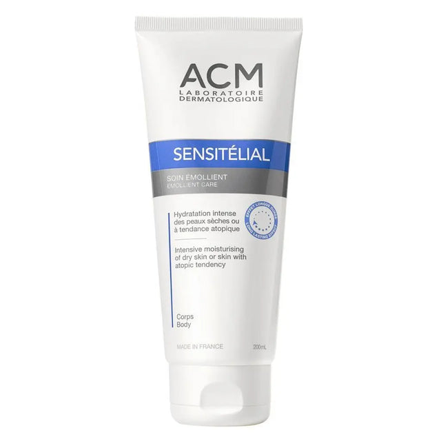 ACM Sensitelial Emollient Care Moisturiser For Dry & Atopy-Prone Skin 200ml ACM