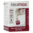 Rossmax HS200 Blood Sugar Test Strips For Diabetes Management, Pack of 50's Rossmax