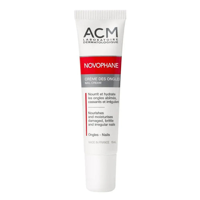 ACM Novophane Nail Cream For Damaged & Brittle Nails 15ml ACM