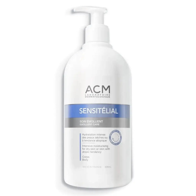ACM Sensitelial Emollient Care Moisturiser For Dry & Atopy-Prone Skin 500ml ACM