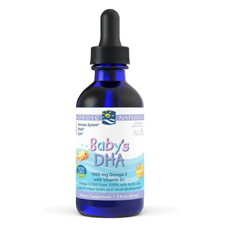 Nordic Naturals Baby's DHA Omega 3 with Vit D3 Liquid 60 mL Nordic Naturals