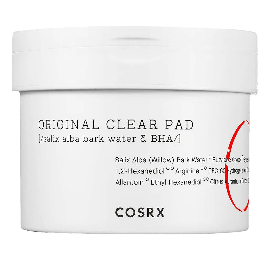 Cosrx One Step Original Clear Pad With 1% BHA, Single pack of 70's Cosrx