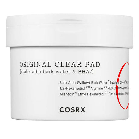 Cosrx One Step Original Clear Pad With 1% BHA, Single pack of 70's Cosrx
