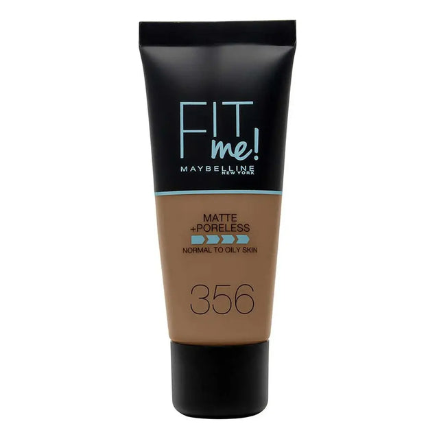 Maybelline Fit Me Matte + Poreless Foundation 356 Warm Coconut 30 mL Maybelline