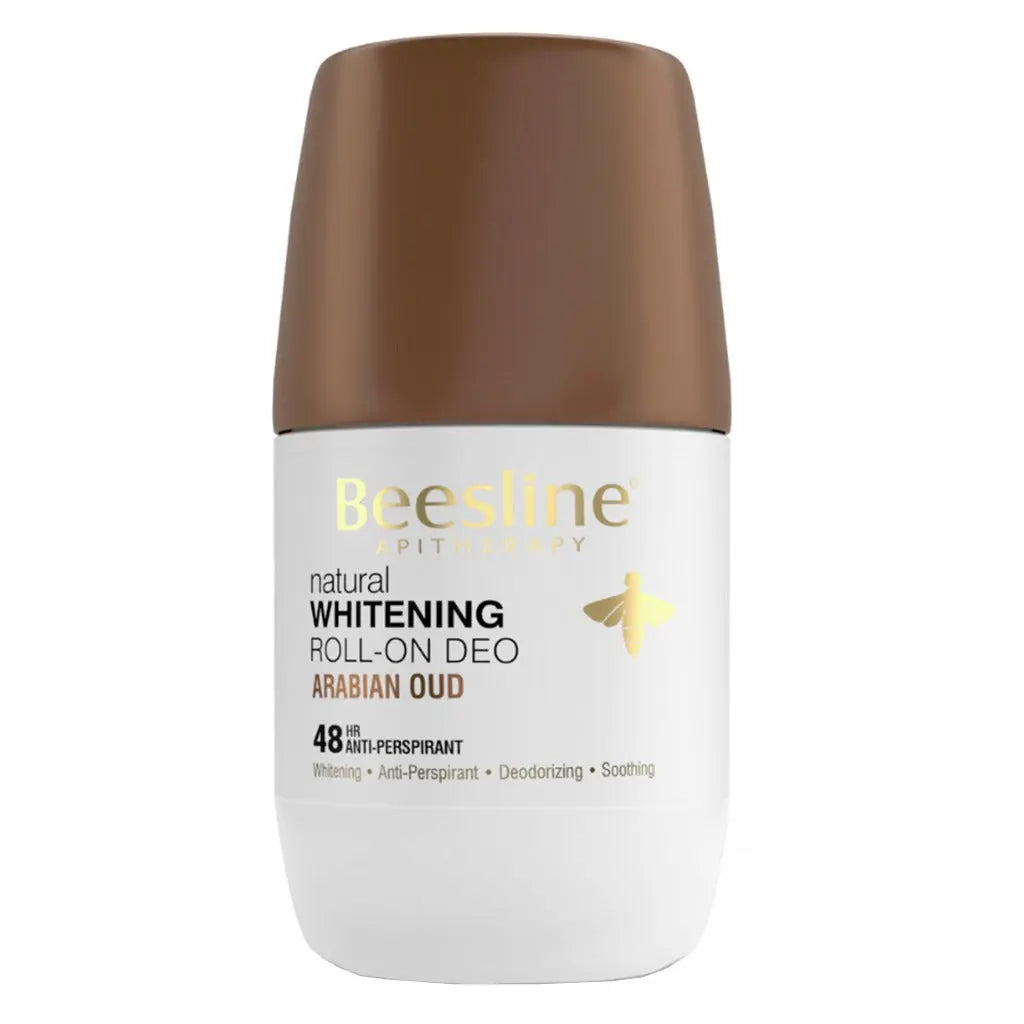 Beesline® Apitherapy Whitening Aluminium Free Deodorant Roll-On Arabian Oud 50 mL Beesline