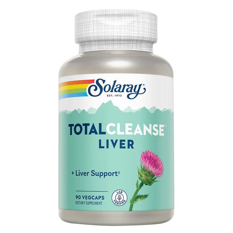 Solaray Total Cleanse Liver Fat Capsule For Liver Detoxification, Pack of 90's Solaray
