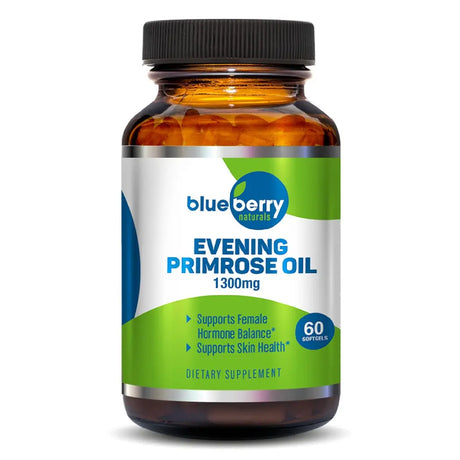 Blueberry Naturals Evening Primrose Oil 1300 mg Softgel 60's Blueberry Naturals