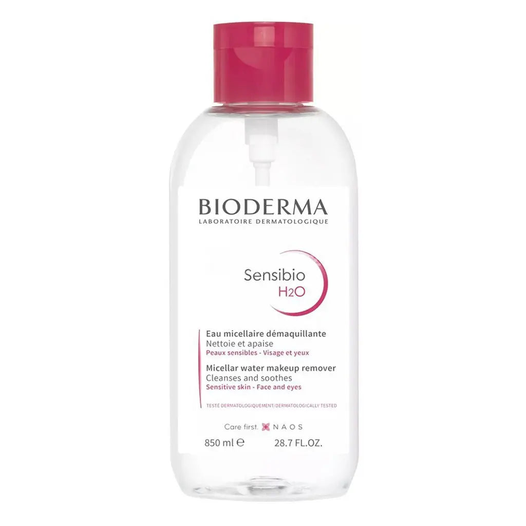 Bioderma Sensibio H2O Cleansing & Make up Removing Micellar Water 850ml Bioderma