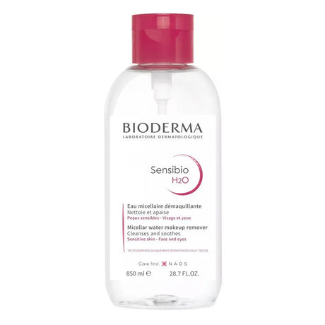 Bioderma Sensibio H2O Cleansing & Make up Removing Micellar Water 850ml Bioderma