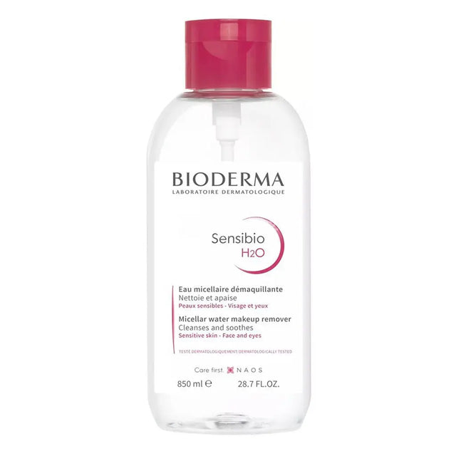 Bioderma Sensibio H2O Cleansing & Make up Removing Micellar Water 850ml Bioderma
