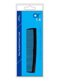 Or Bleu Fine-Toothed Pocket Comb Black HB-255 Or Bleu