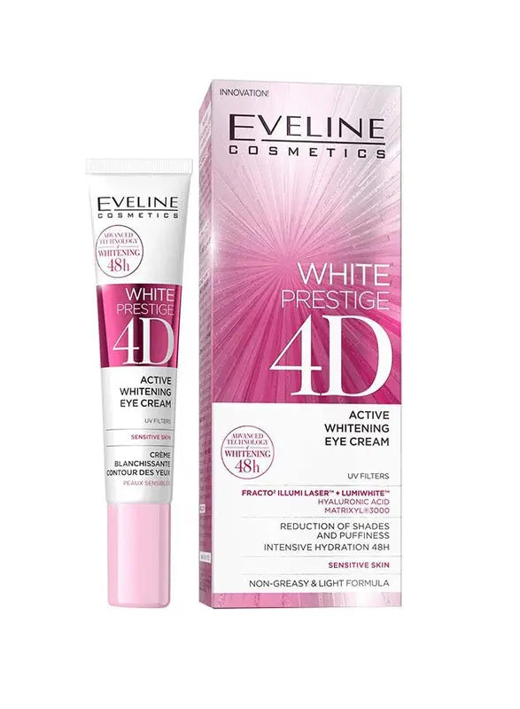 Eveline White Prestige 4D Active Whitening Eye Cream 20ml Eveline