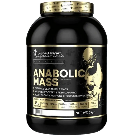 Kevin Levrone, Anabolic Mass Protein, Chocolate, 3Kg, 25 Servings KEVIN LEVRONE