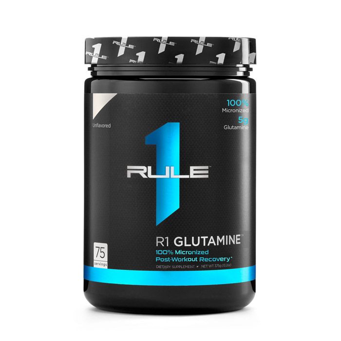 RULE 1 Glutamine 75 Servings Unflavored - 375g