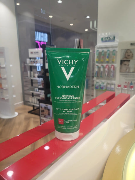 Vichy Normaderm Phytosolution Intensive Purifying Gel For Blemish Prone Skin With Salicylic Acid 200ml Vichy