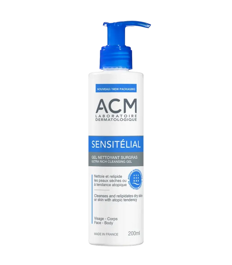 ACM Sensitelial Ultra Rich Cleansing Gel For Dry Skin 500ml ACM