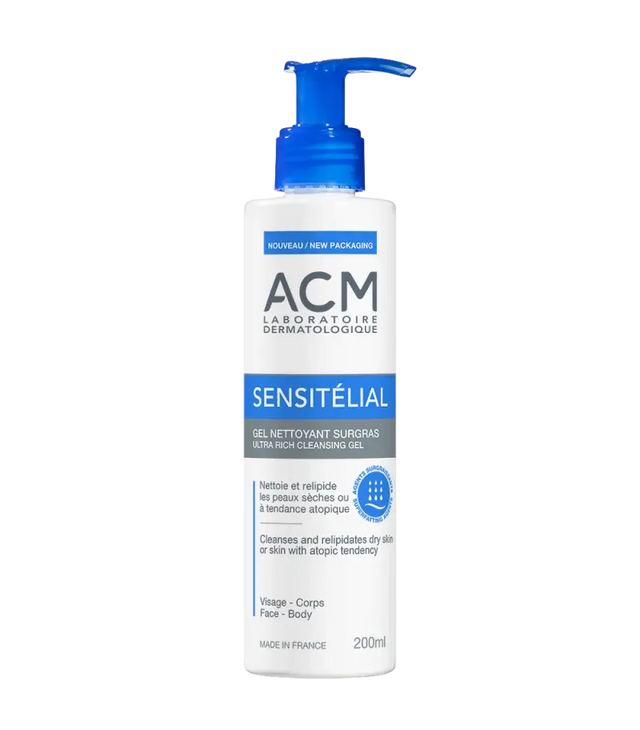 ACM Sensitelial Ultra Rich Cleansing Gel For Dry Skin 500ml ACM