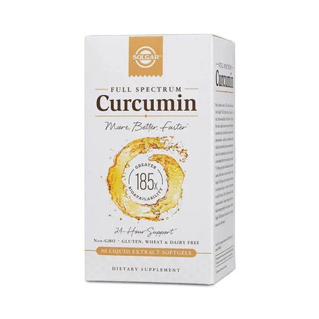 Solgar Full Spectrum Curcumin Liquid Extract 90 Softgels Solgar