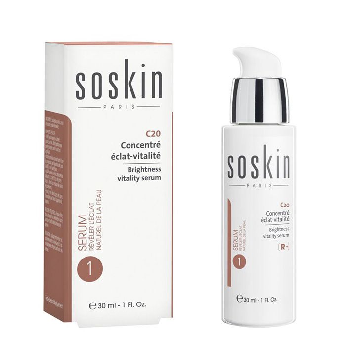 Soskin R+ C20 Brightness Vitality Serum - 30ml