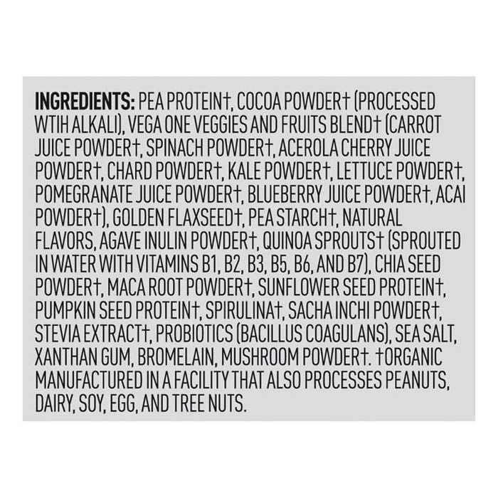 Vega One Organic Chocolate - 375 g