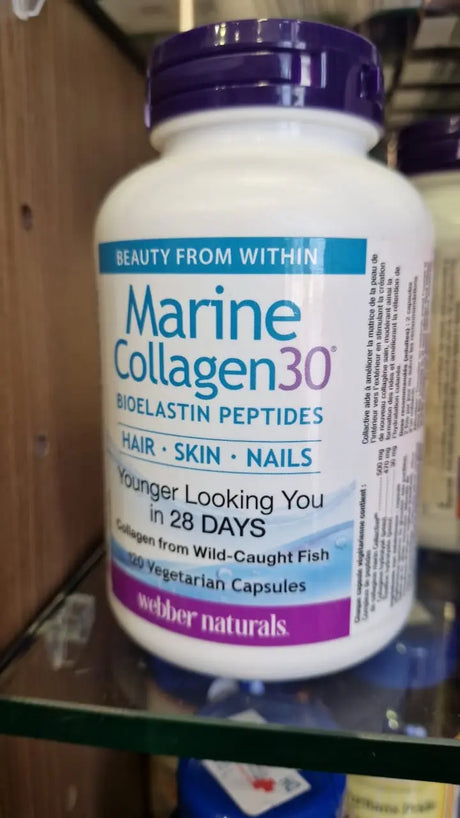 Webber Natural Collagen30 Marine Caps 120S Webber Natural