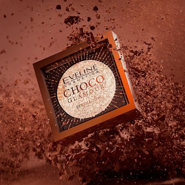 Eveline Cosmetics Choco Glamour Eyeshadow (01 Moon Sparkle) Eveline Cosmetics