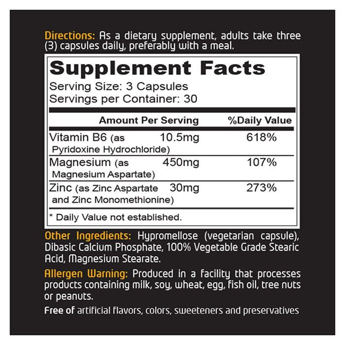 Muscle Core ZMA 90 Capsules