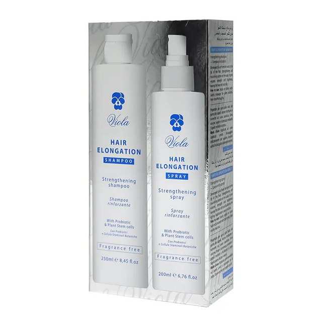 Viola Hair Elongation Program Shampoo 250 Ml + Spray 200 Ml - www.plcgcc.com