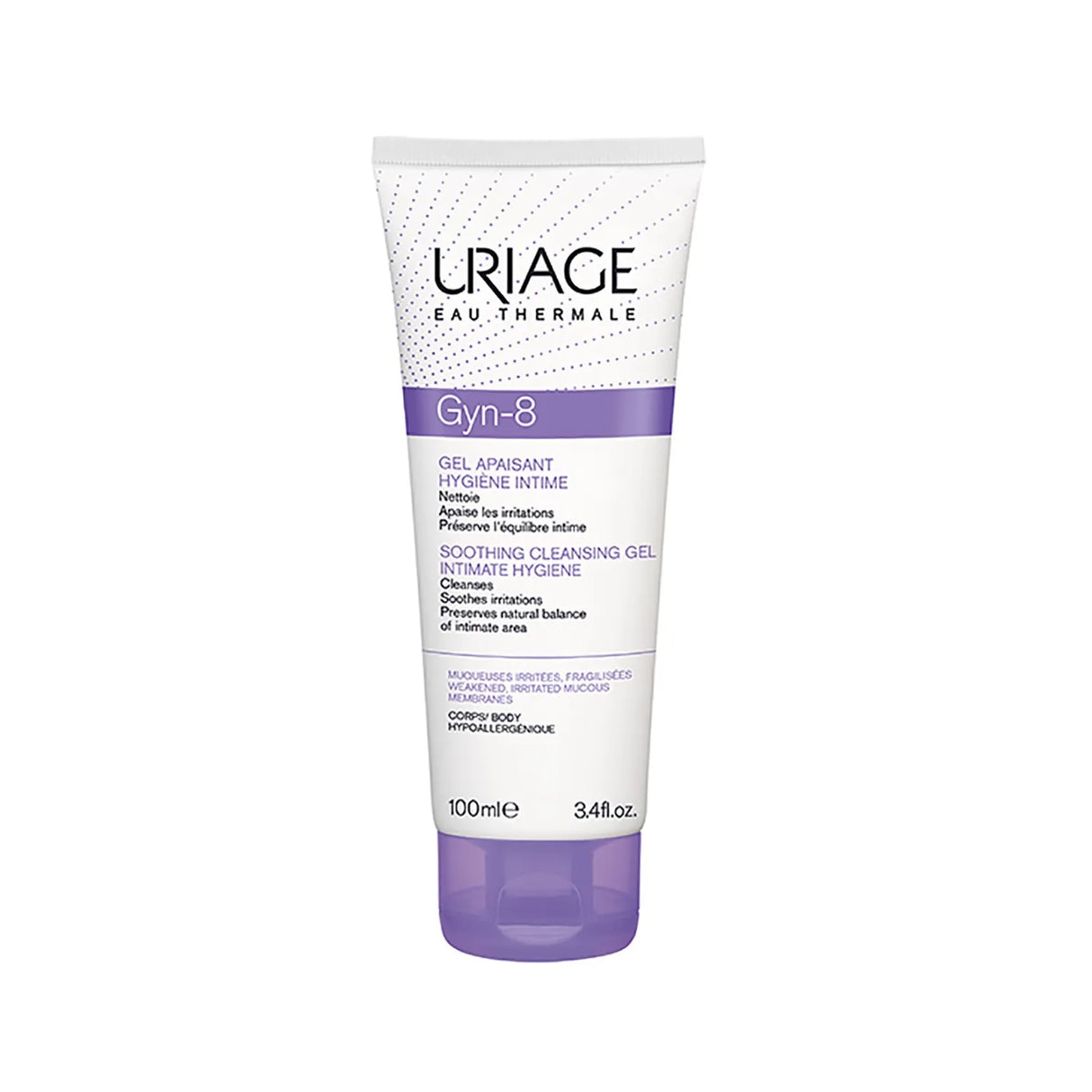 Uriage Gyn-8 Intimate Hygiene Soothing Cleansing Gel 100ml