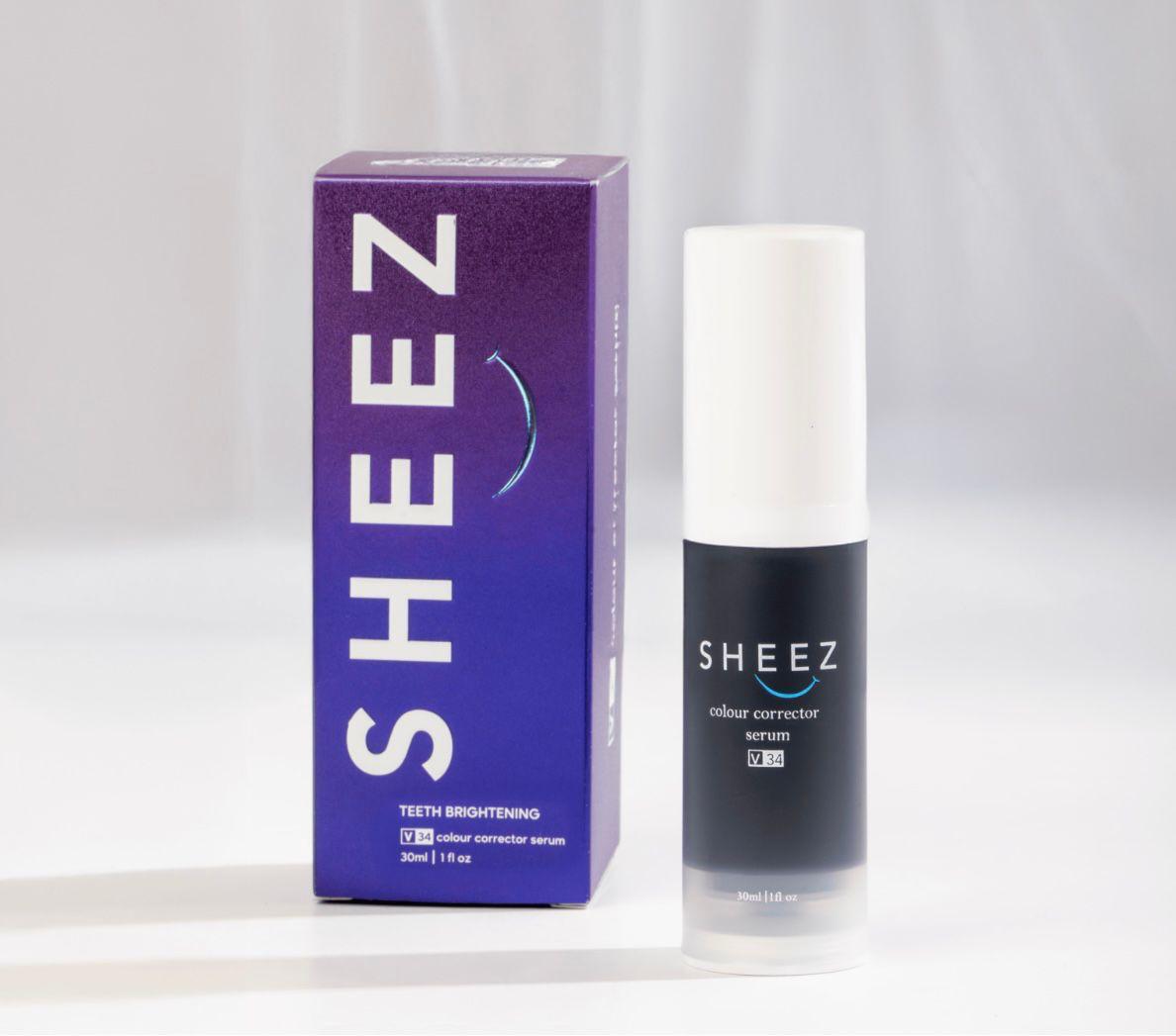 Sheez Teeth Brightening V34 Colour Corrector Serum - 30ml