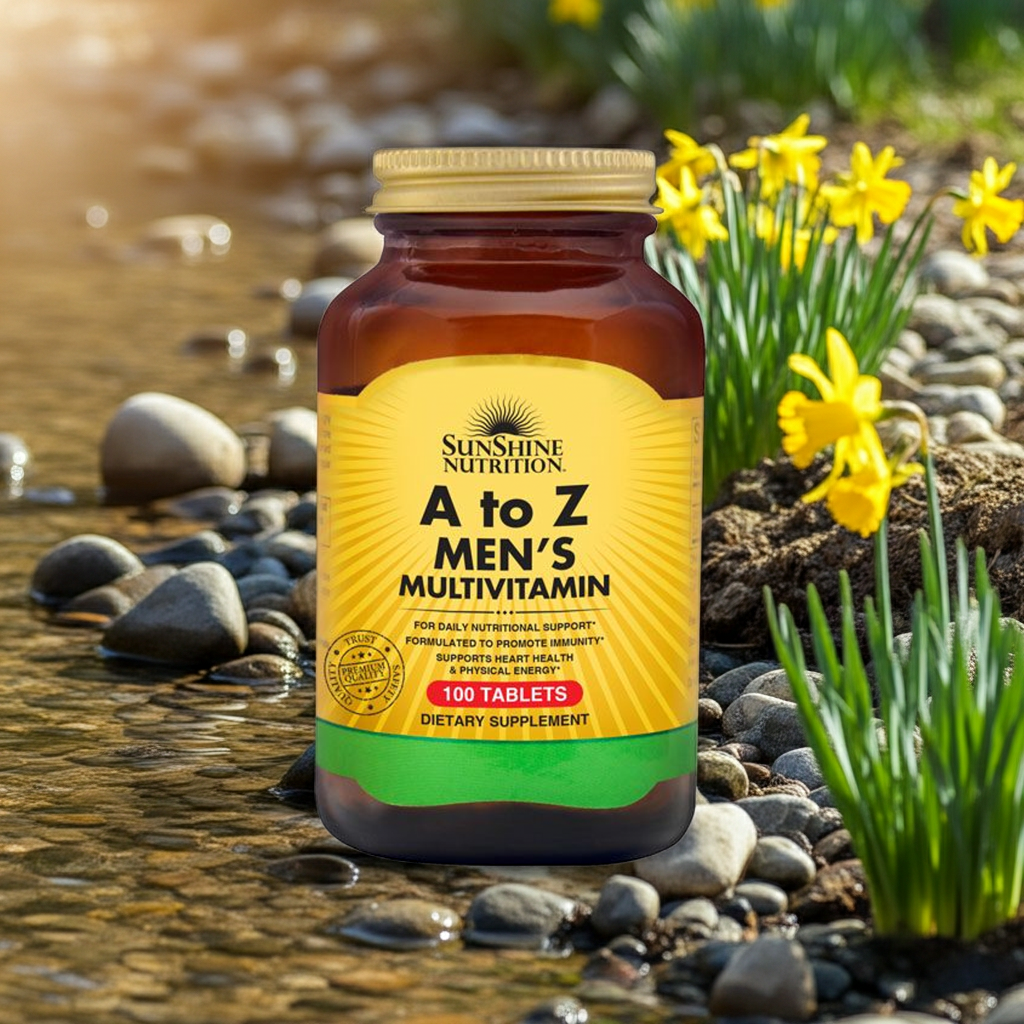 Sunshine Nutrition A TO Z Men's Multivitamin 100 Tablets