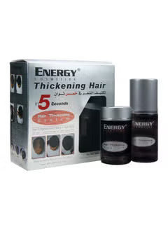 Energy Cosmetics Hair Thickening Kit Dark Brown