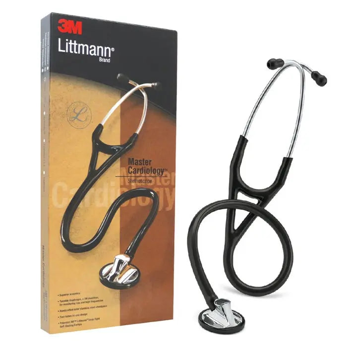 3M Littmann Master Cardiology Stethoscope Black 2160 3M Littmann