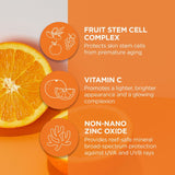 Andalou Naturals Brightening Vitamin C BB Beauty Balm Sheer Tint (SPF30) All-in-One Tinted Moisturizer - 58ml