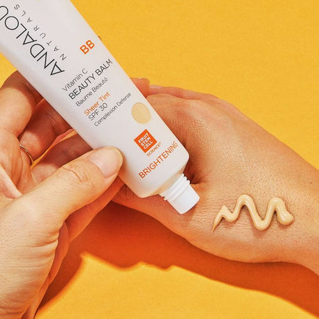 Andalou Naturals Brightening Vitamin C BB Beauty Balm Sheer Tint (SPF30) All-in-One Tinted Moisturizer - 58ml