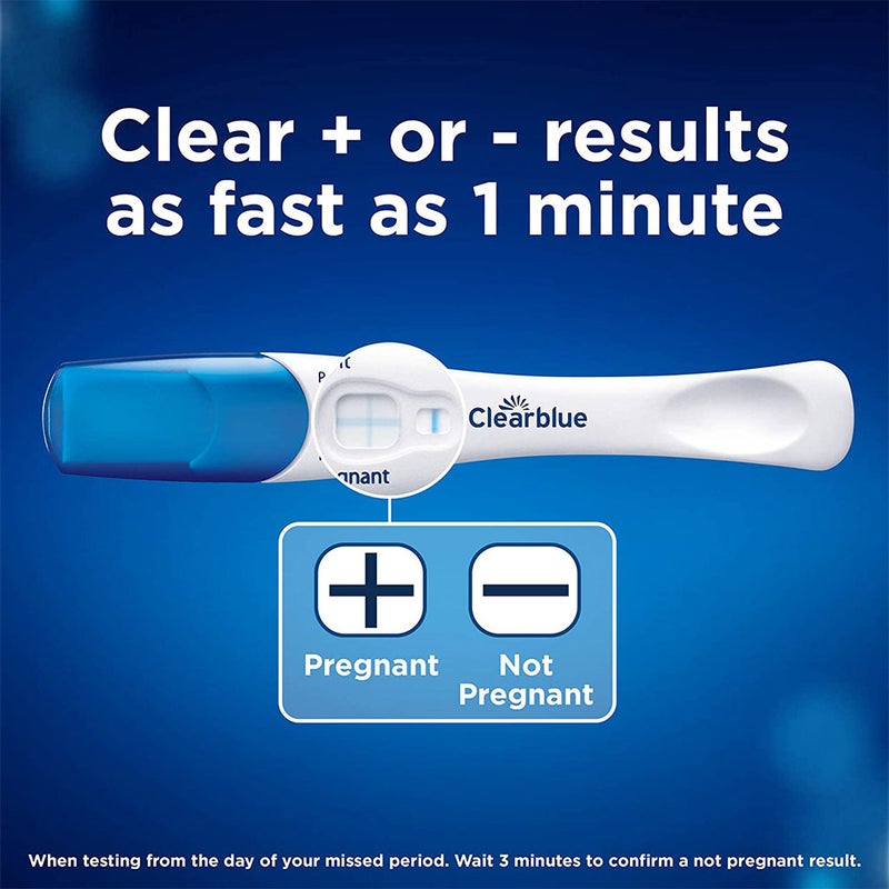 Clear Blue Plus Rapid Detection Pregnancy Tests Kit, Pack of 2's