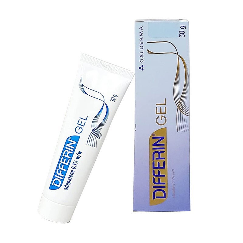 Differin 0.1% Adapalene Gel For Acne 30g