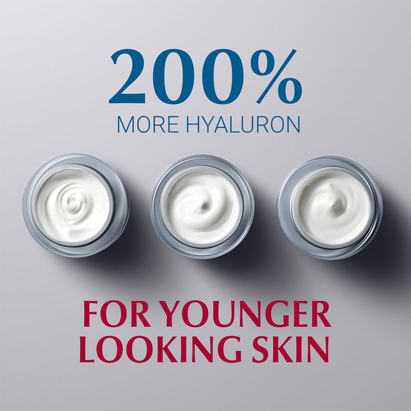 كريم النهار Eucerin Hyaluron-Filler 3x Effect المضاد للتجاعيد مع عامل حماية من الشمس SPF 15 للبشرة الجافة 50 مل