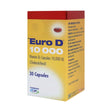 Euro D 10000 IU Capsules 30's Euro D