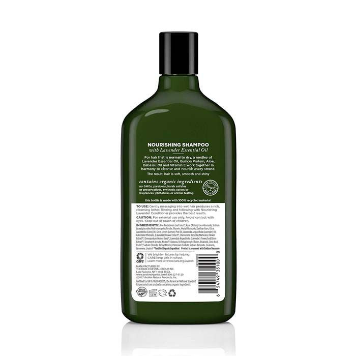 Avalon Organics Lavender Shampoo Nourishing - 325ml