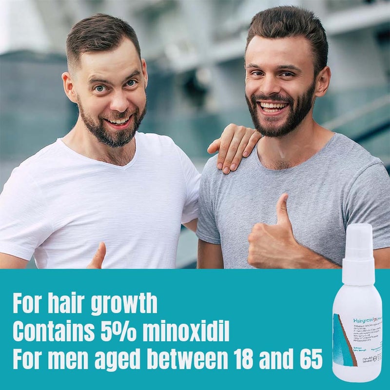 Hairgrow 5% Minoxidil Topical Solution For Men 50 mL