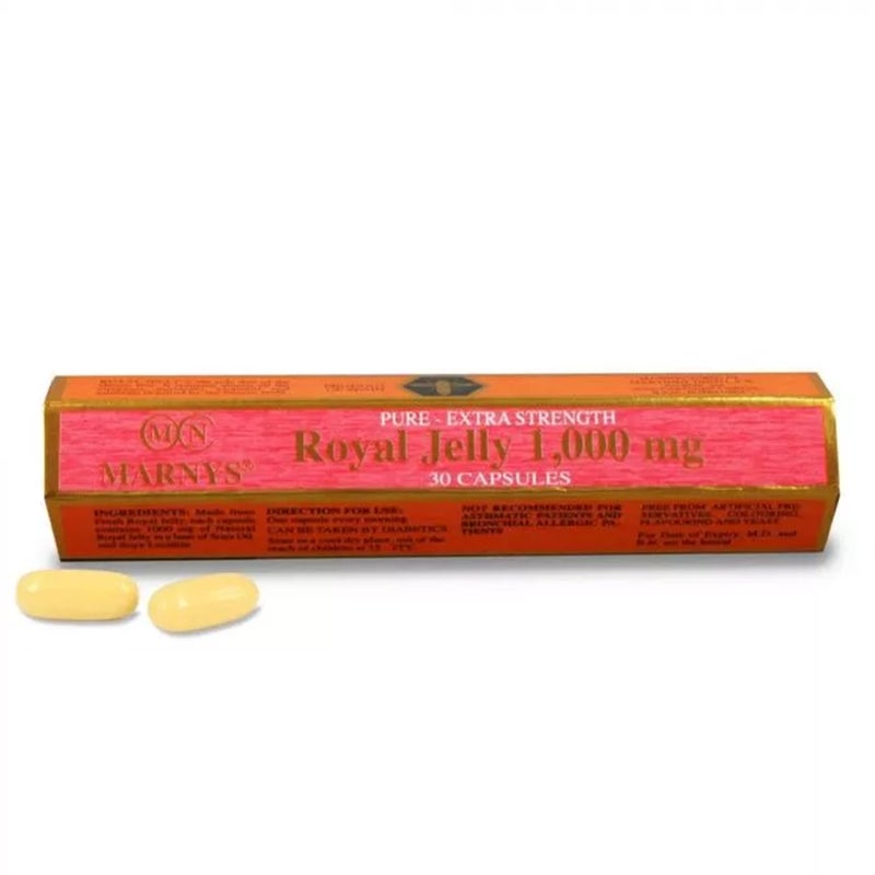 Marnys Royal Jelly 1000 mg Capsules 30's