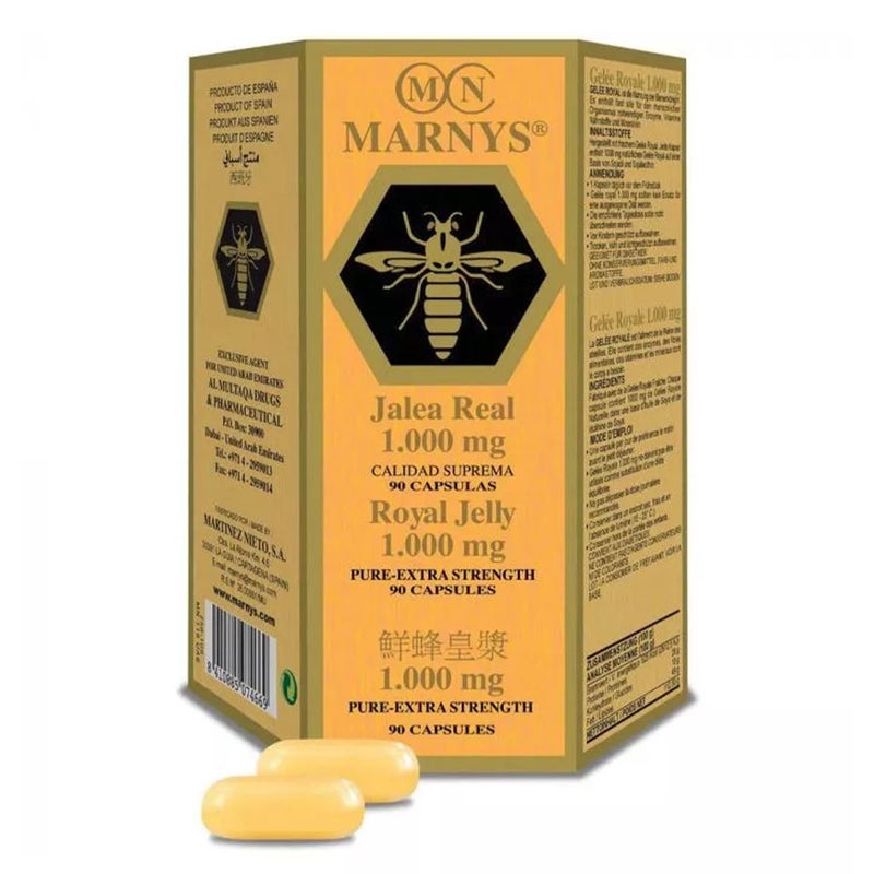 Marnys Royal Jelly 1000 mg Capsules 90's