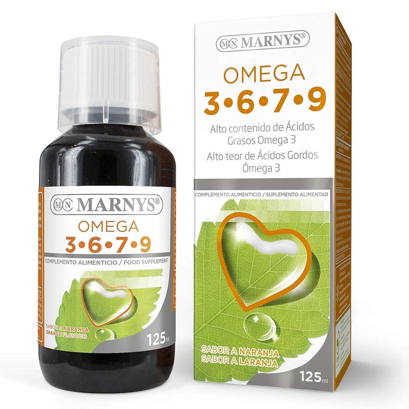 Marnys Omega 3-6-7-9 Liquid 125 mL